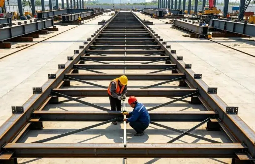 Surloka Ŝtala Struktura Asembleo + Integra Levada Konstrua Laborfluo + Ŝlosilaj Konsideroj