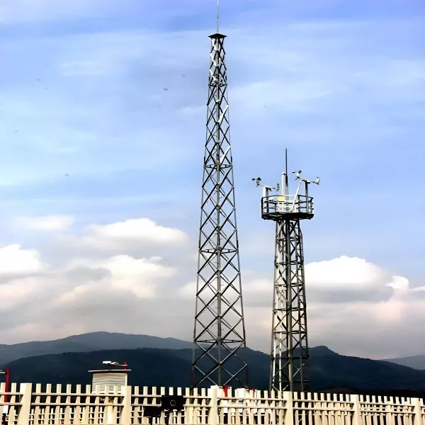 Steel Wind Measurement Tower