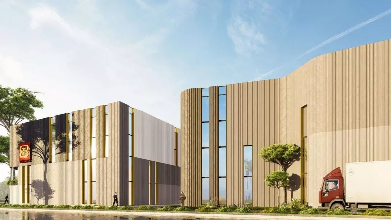 Multi Layer Steel Construction Industria Laborrenkontiĝo