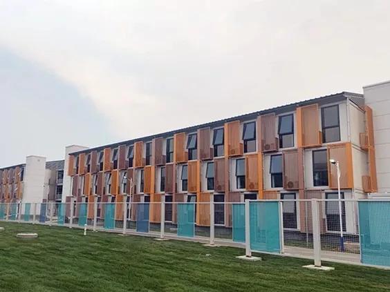 Prefabrikita Movebla Modula Prefabrikita Uja Domo
