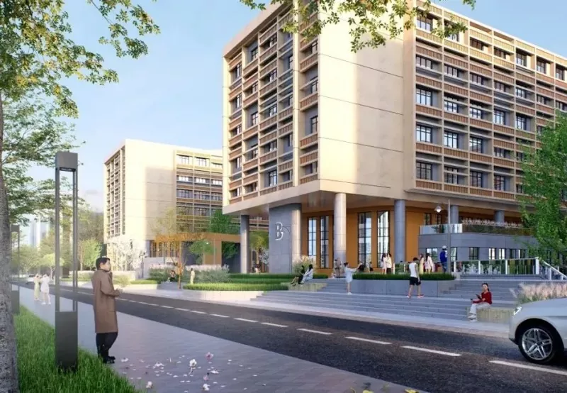 Ŝtala Kadro Internacia Interŝanĝa Studenta Konstruaĵo