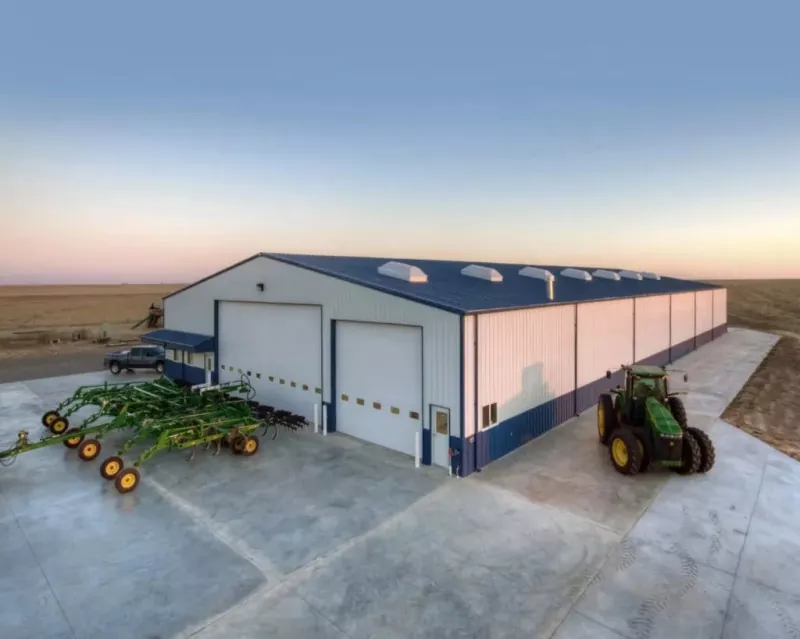Ŝtalo Strukturo Agrikultura Konstruaĵo