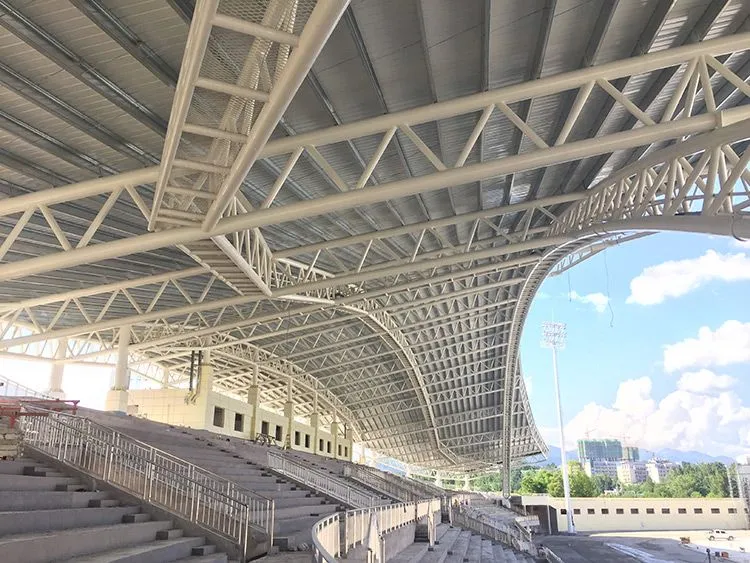 Ŝtalo Struktura Stadiono Stand Building