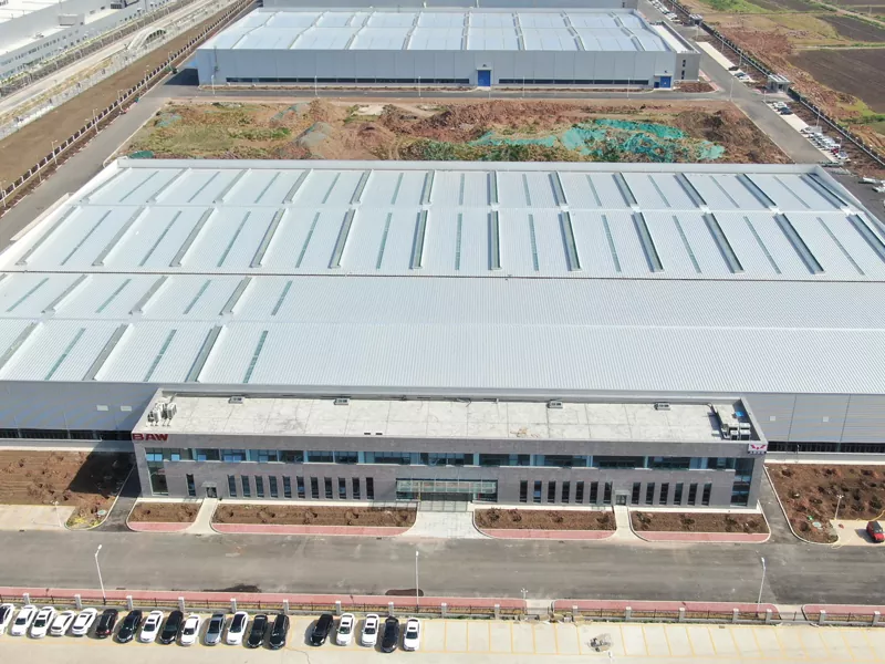 Ŝtalo Strukturo Warehouse Konstruaĵo